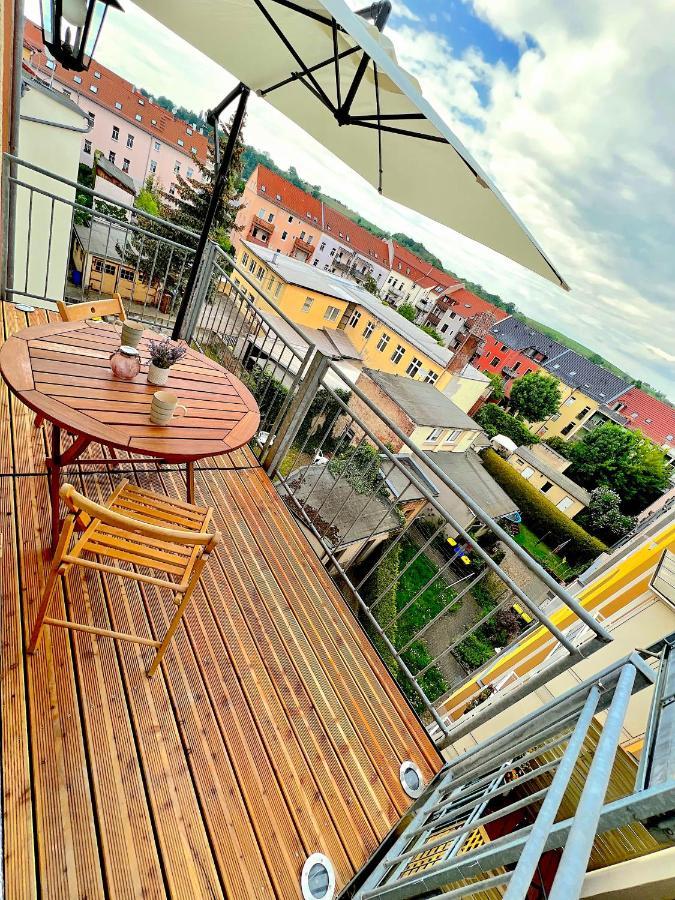 Elbling Apartment Mit Terrasse - Netflix - Parkplatz - Weinbergblick Meissen Extérieur photo